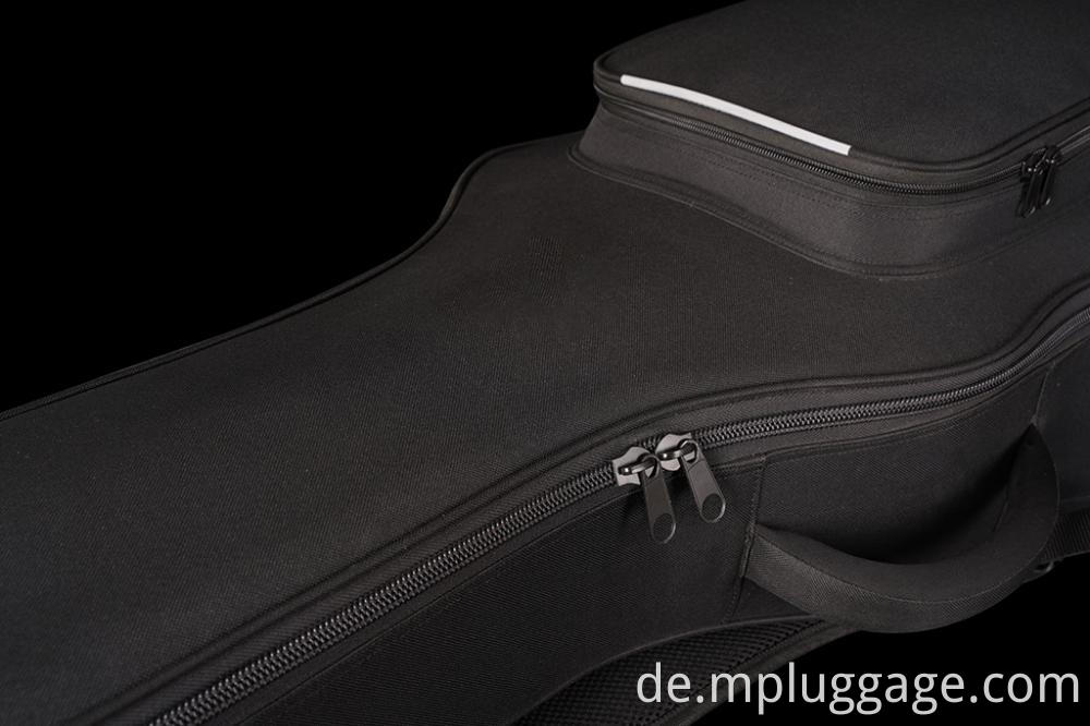 Einfache schwarze Gitarrenmusiktasche Simple Black Guitar Music Bag